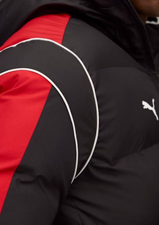 PUMA Siyah Erkek Ferrari MT7 Ecolite Şişme Mont