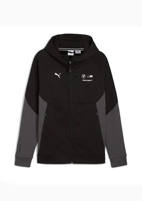 PUMA BMW MMS Pumatech FZ  Siyah Erkek  Kapüşonlu Sweatshirt