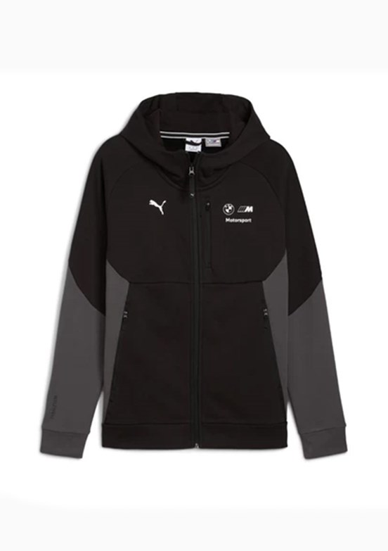 PUMA BMW MMS Pumatech FZ  Siyah Erkek  Kapüşonlu Sweatshirt