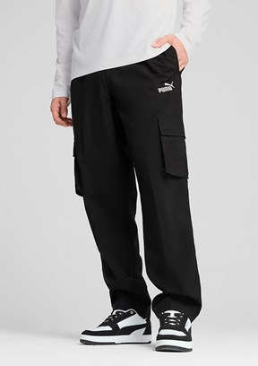 PUMA Essentials Woven - 68266301 Erkek Siyah Eşofman Altı