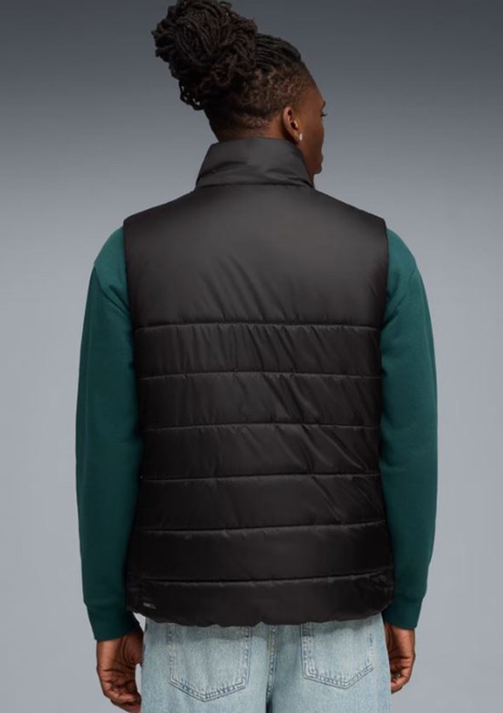 PUMA Ess Padded Vest - 68266301 Erkek Siyah Şişme Yelek