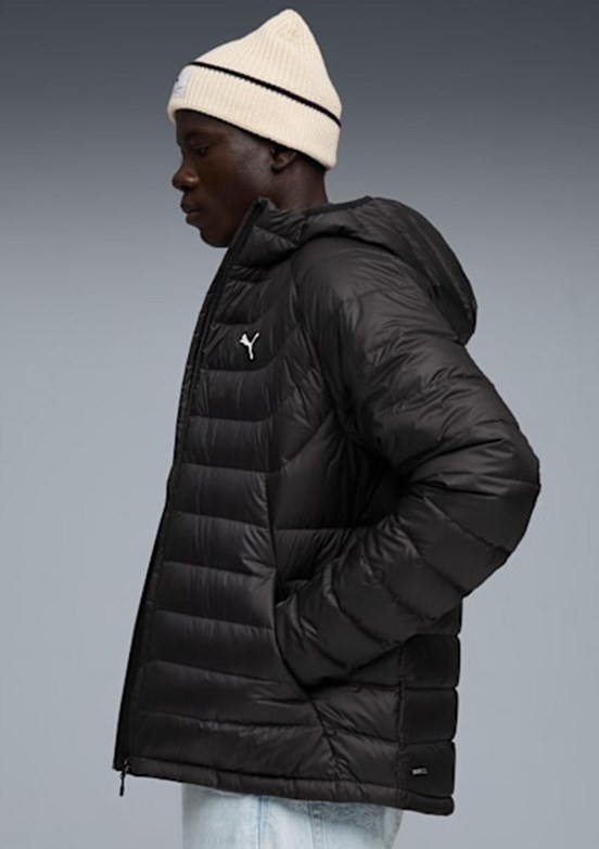 PUMA Siyah Erkek Packlite Hooded Down Kapüşonlu Ceket