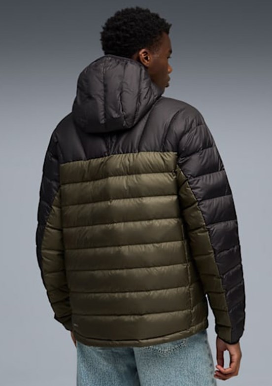 PUMA Yeşil Erkek Hooded Down Kapüşonlu Ceket