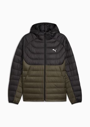 PUMA Yeşil Erkek Hooded Down Kapüşonlu Ceket