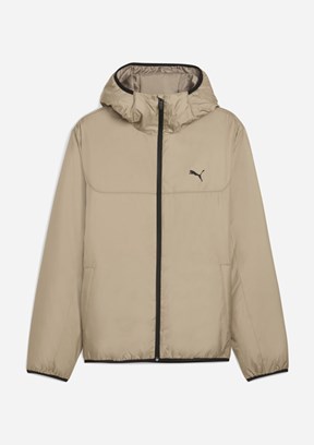 PUMA Essentials Light Padded - 68829655 Erkek Kahverengi Kapüşonlu Mont