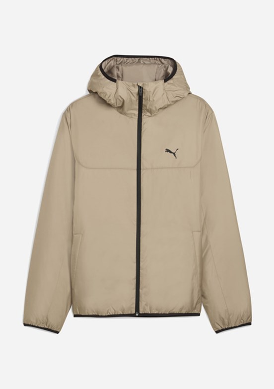 PUMA Essentials Light Padded - 68829655 Erkek Kahverengi Kapüşonlu Mont