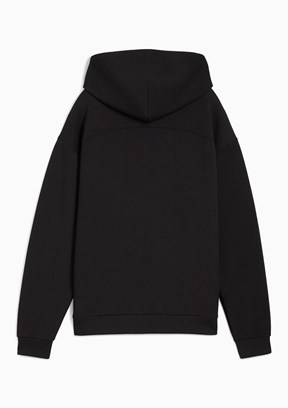 PUMA Siyah Kadın Fermuarlı W Cloudspun Kapüşonlu Sweatshirt