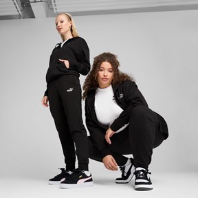 PUMA Siyah Kadın Ess No. 1 Logo Eşofman Altı