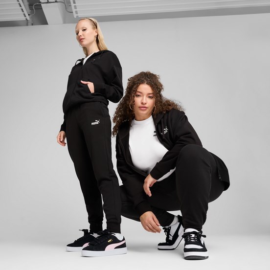 PUMA Siyah Kadın Ess No. 1 Logo Eşofman Altı