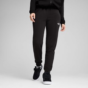 PUMA Siyah Kadın Ess No. 1 Logo Eşofman Altı