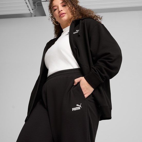 PUMA Siyah Kadın Ess No. 1 Logo Eşofman Altı