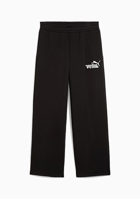 PUMA Siyah Kadın Ess Nature 2.0 Logo Eşofman Altı