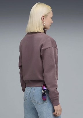 PUMA Çok Renkli Kadın Class Half-Zip Kapüşonsuz Sweatshirt
