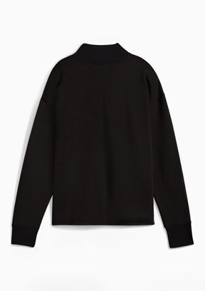 PUMA Siyah Kadın Her Relaxed Baskılı Sweatshirt