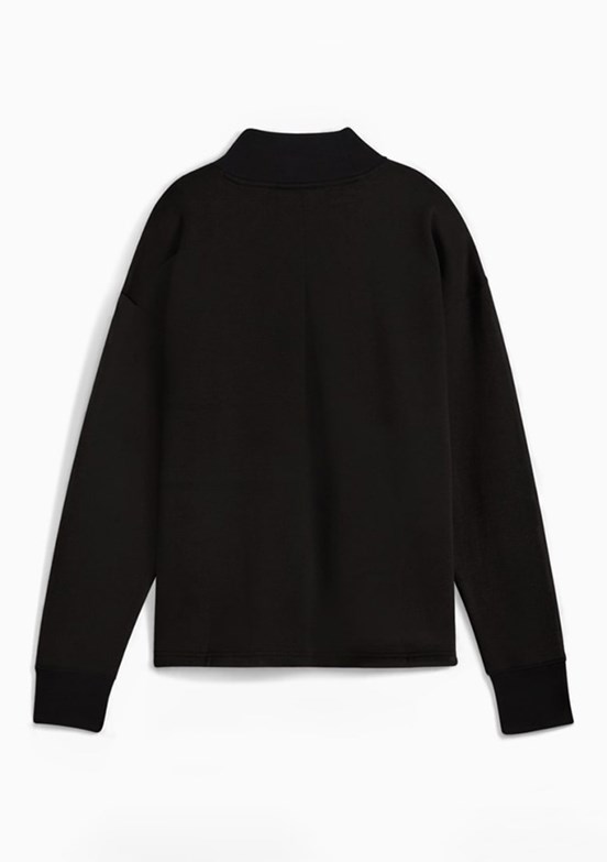 PUMA Siyah Kadın Her Relaxed Baskılı Sweatshirt
