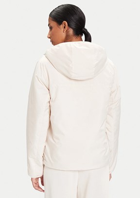 PUMA Beyaz Kadın Ess Light Padded Kapüşonlu Mont
