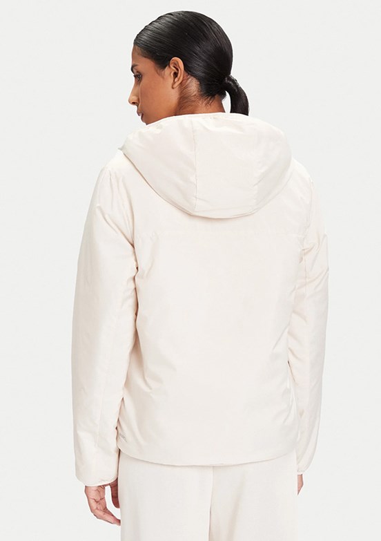 PUMA Beyaz Kadın Ess Light Padded Kapüşonlu Mont