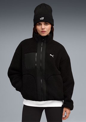 PUMA Siyah Kadın Reversible Mevsimlik Ceket