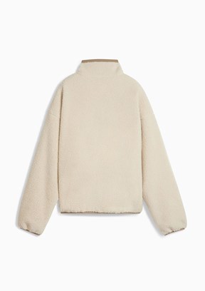 PUMA Beyaz Kadın Reversible Sherpa Mevsimlik Ceket