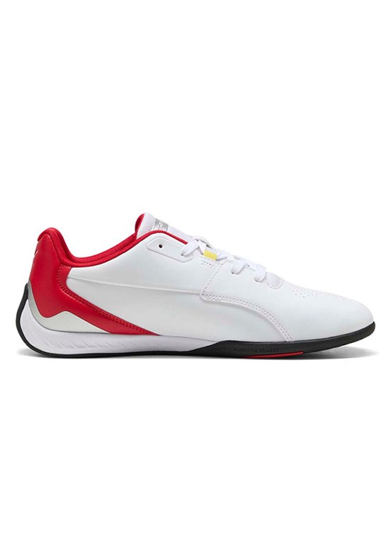 PUMA Beyaz Unisex Scuderia Ferrari Drift Cat 11 Sneaker Ayakkabı