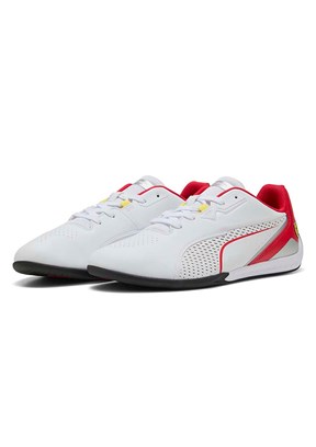 PUMA Beyaz Unisex Scuderia Ferrari Drift Cat 11 Sneaker Ayakkabı