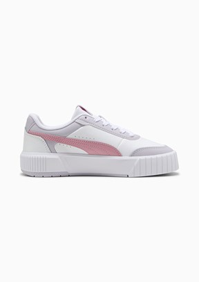 PUMA Carina Mia - 40263712 Kadın Beyaz Pembe Sneaker Ayakkabı