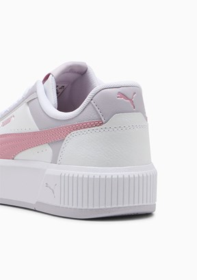 PUMA Carina Mia - 40263712 Kadın Beyaz Pembe Sneaker Ayakkabı