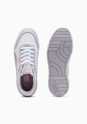 PUMA Carina Mia - 40263712 Kadın Beyaz Pembe Sneaker Ayakkabı