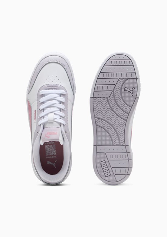 PUMA Carina Mia - 40263712 Kadın Beyaz Pembe Sneaker Ayakkabı