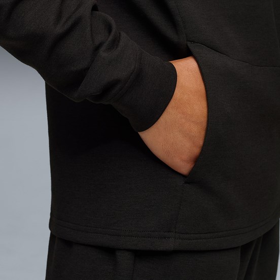 PUMA Siyah Erkek M Cloudspun 1/4 Zip Baskılı T-Shirt