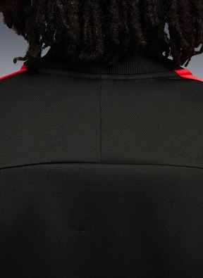 PUMA Ferrari Mt7 Track - 63276401 Erkek Siyah Kapüşonsuz Ceket