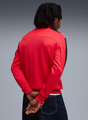 PUMA Ferrari Mt7 Track - 63276402 Erkek Çok Renkli Kapüşonsuz Ceket
