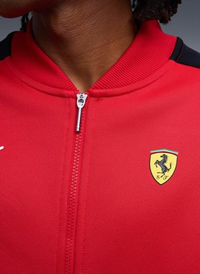 PUMA Ferrari Mt7 Track - 63276402 Erkek Çok Renkli Kapüşonsuz Ceket