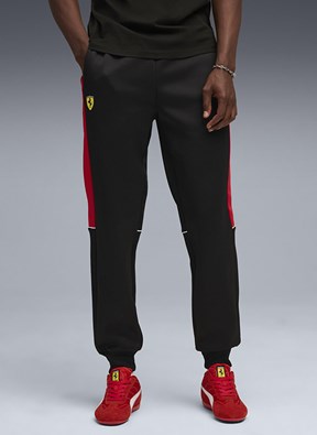 PUMA Ferrari Mt7 Track - 63276501 Erkek Siyah Eşofman Altı