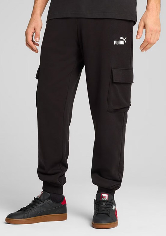 PUMA Essential No. 1 Logo - 68266101 Erkek Siyah Eşofman Altı