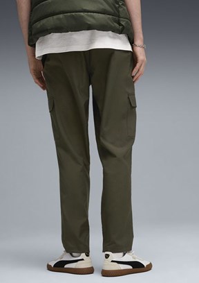 PUMA Essential Woven - 68266370 Erkek Yeşil Eşofman Altı