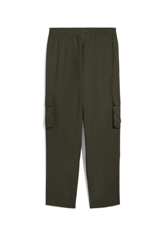 PUMA Essential Woven - 68266370 Erkek Yeşil Eşofman Altı