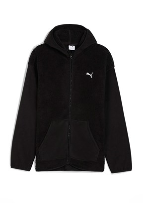 PUMA Ess Elevated Satin Bomber - 69034601 Kadın Siyah Bomber Ceket