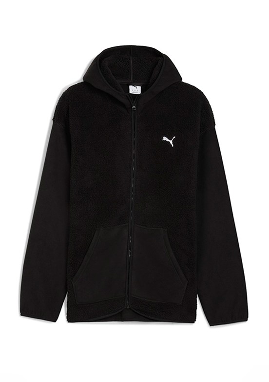 PUMA Ess Elevated Satin Bomber - 69034601 Kadın Siyah Bomber Ceket