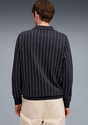 PUMA Lacivert Erkek Class Polo Tr Polo Yaka Sweatshirt
