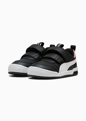 PUMA Multiflex 2 Sl V Lnf - 31215108 Unisex Çocuk Siyah Beyaz Yürüyüş Ayakkabısı
