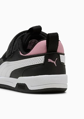 PUMA Multiflex 2 Sl V Lnf - 31215108 Unisex Çocuk Siyah Beyaz Yürüyüş Ayakkabısı