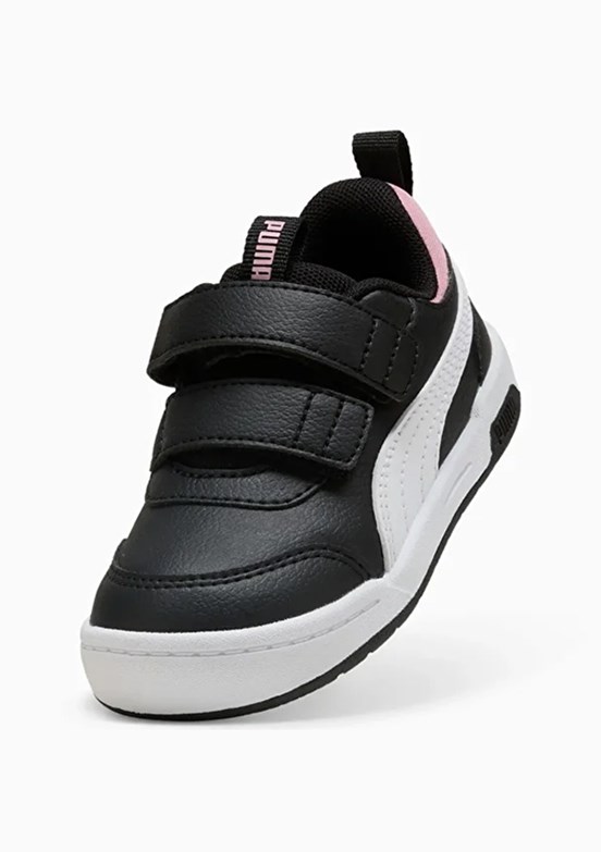 PUMA Multiflex 2 Sl V Lnf - 31215108 Unisex Çocuk Siyah Beyaz Yürüyüş Ayakkabısı