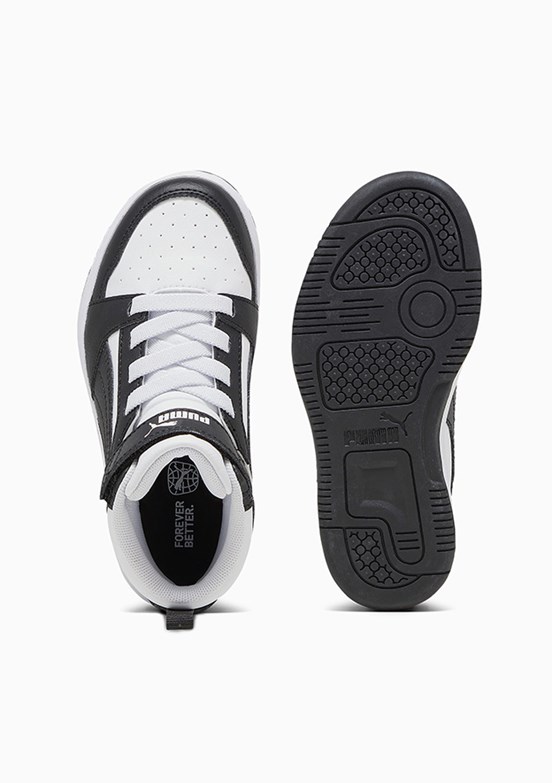 PUMA Çok Renkli Unisex Genç Rebound V6 Mid Bot