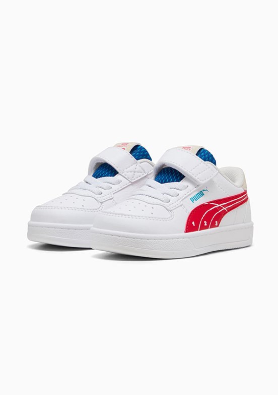PUMA Çok Renkli Unisex Genç Caven 2.0 Run Basketbol Ayakkabı