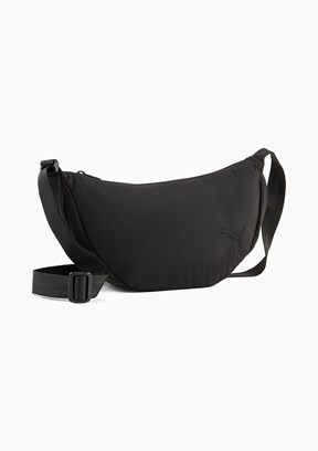PUMA HER Half Moon Bag Siyah Kadın Omuz Çantası