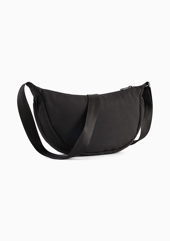 PUMA HER Half Moon Bag Siyah Kadın Omuz Çantası