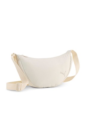 PUMA HER Half Moon Bag Beyaz Kadın Omuz Çantası