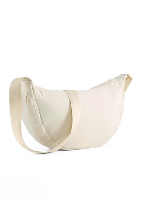 PUMA HER Half Moon Bag Beyaz Kadın Omuz Çantası