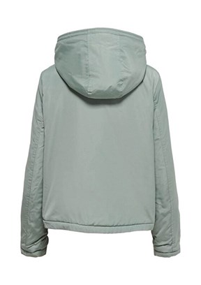 ONLY Yeşil Kadın Kapüşonlu Mont